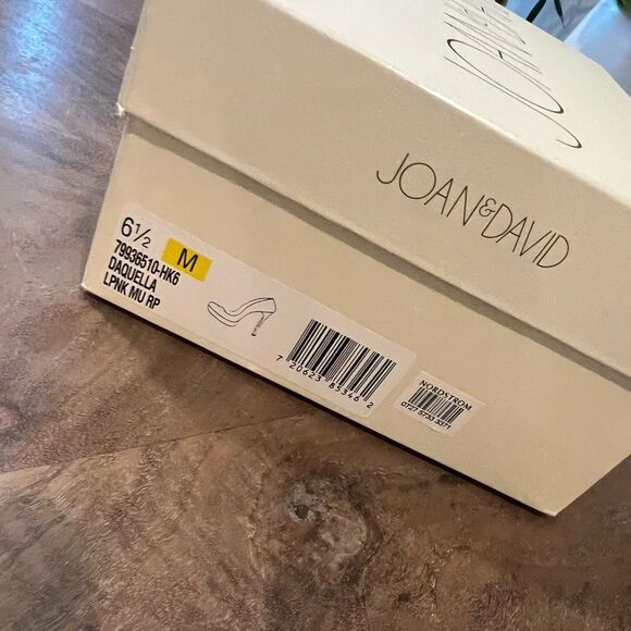 Joan & David Elegant Snakeskin Platform Heels size 6 1/2 - Picture 12 of 13